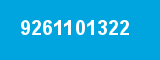 9261101322 9261101322