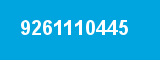 9261110445 9261110445