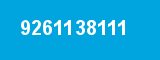 9261138111 9261138111