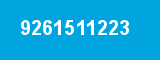 9261511223 9261511223