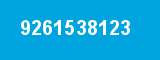 9261538123 9261538123