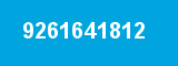 9261641812 9261641812