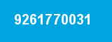 9261770031 9261770031