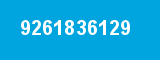 9261836129 9261836129
