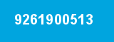 9261900513