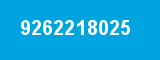 9262218025 9262218025