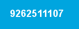 9262511107 9262511107