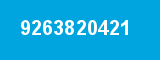 9263820421