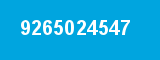 9265024547 9265024547