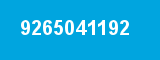 9265041192 9265041192