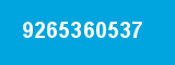 9265360537 9265360537