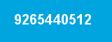 9265440512 9265440512