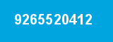 9265520412 9265520412