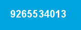 9265534013 9265534013