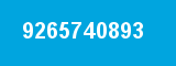 9265740893