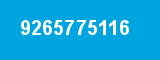 9265775116 9265775116