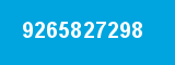9265827298 9265827298
