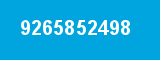 9265852498 9265852498