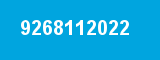 9268112022 9268112022