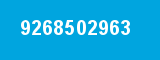 9268502963 9268502963