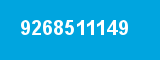 9268511149