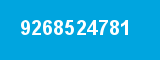 9268524781