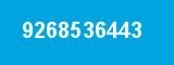 9268536443