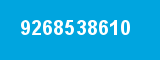 9268538610