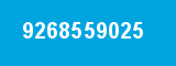 9268559025
