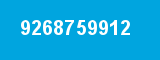 9268759912 9268759912