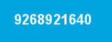 9268921640 9268921640