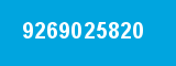 9269025820 9269025820
