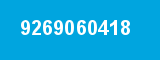9269060418 9269060418