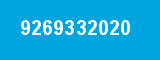 9269332020 9269332020