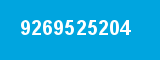 9269525204 9269525204