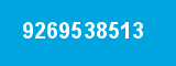 9269538513 9269538513
