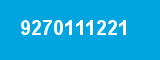 9270111221 9270111221