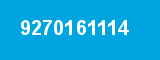 9270161114 9270161114