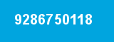 9286750118 9286750118