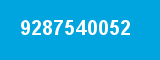 9287540052 9287540052