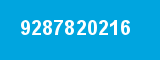 9287820216 9287820216