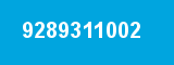 9289311002 9289311002