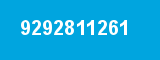 9292811261 9292811261