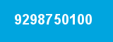 9298750100 9298750100