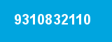 9310832110 9310832110