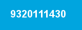 9320111430 9320111430