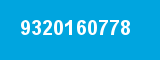 9320160778 9320160778