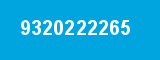 9320222265 9320222265