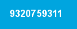 9320759311 9320759311