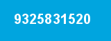 9325831520 9325831520